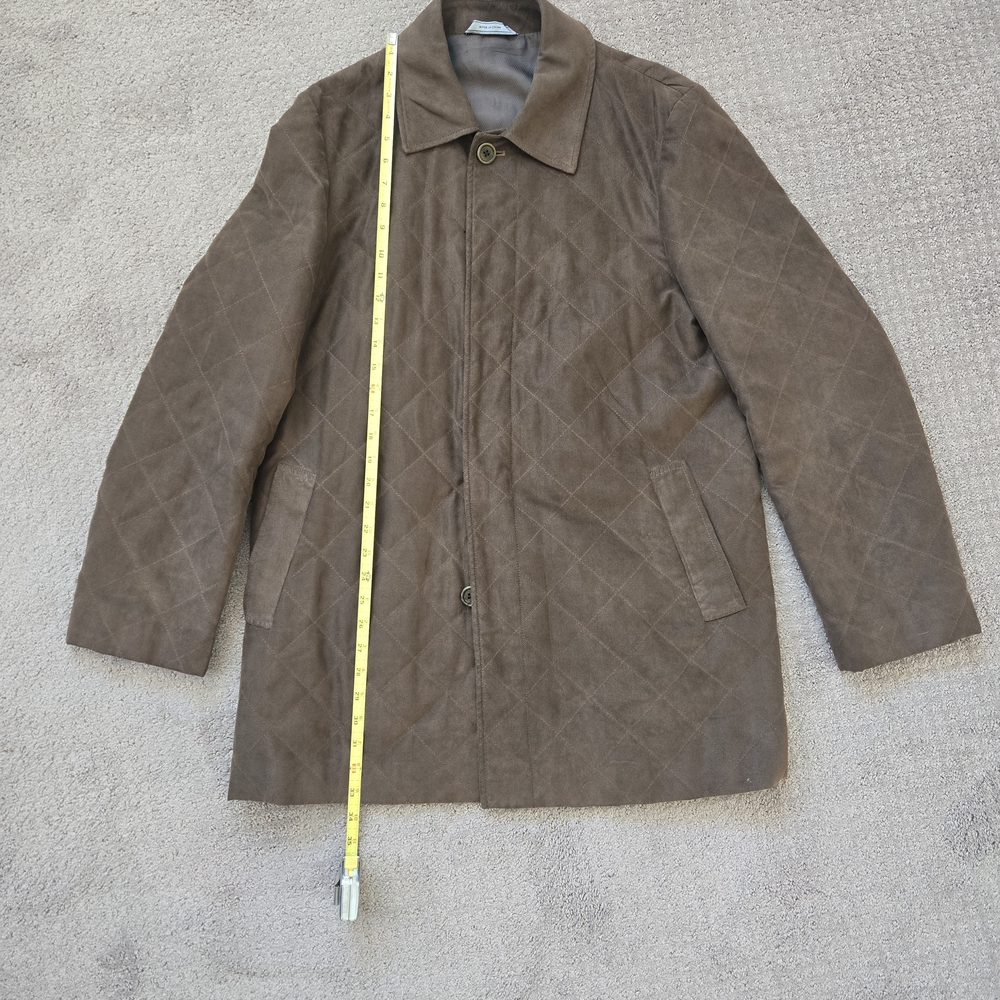 Men's Brown Quilted Jacket